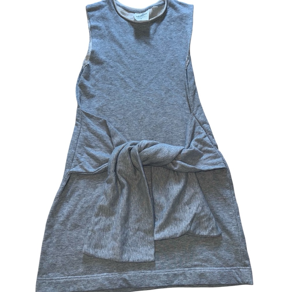 Cheap Monday Stockholm Implode Dress Size Small Gray French Terry Minimalist